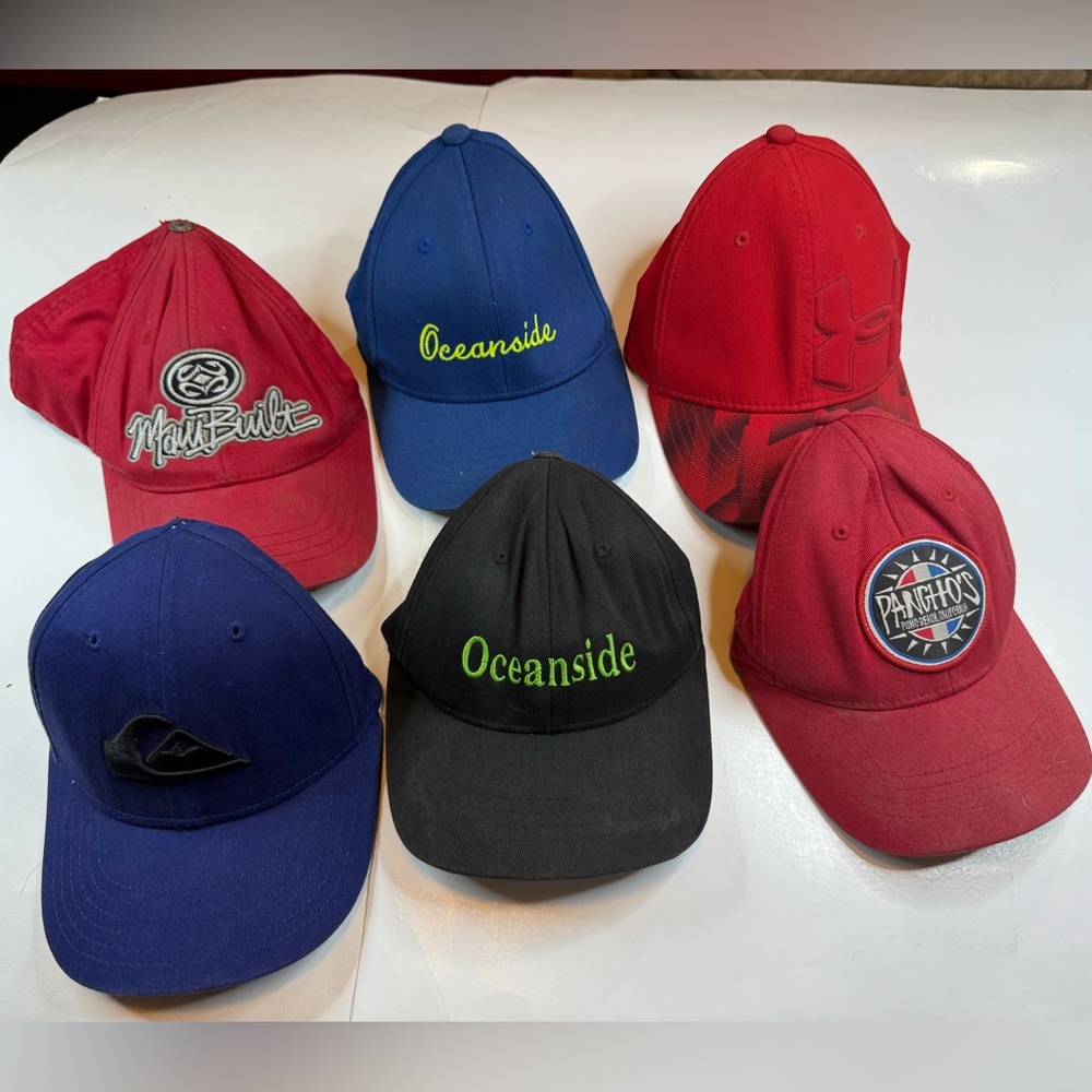 Various Boys (ages 4-9) Fitted Baseball Caps